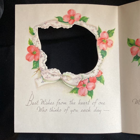 1940’s/50’s beautiful get well card - Picture 3 of 9